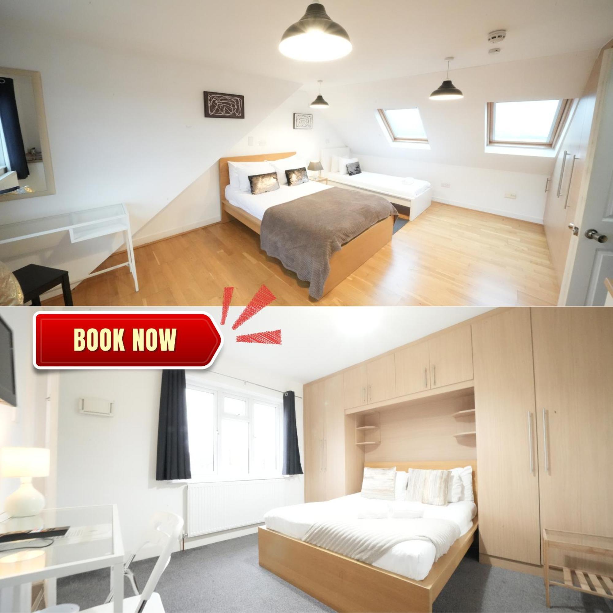 Great Airport Sleep Apartment Harmondsworth Exterior photo